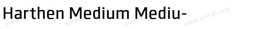 Harthen Medium Mediu字体转换